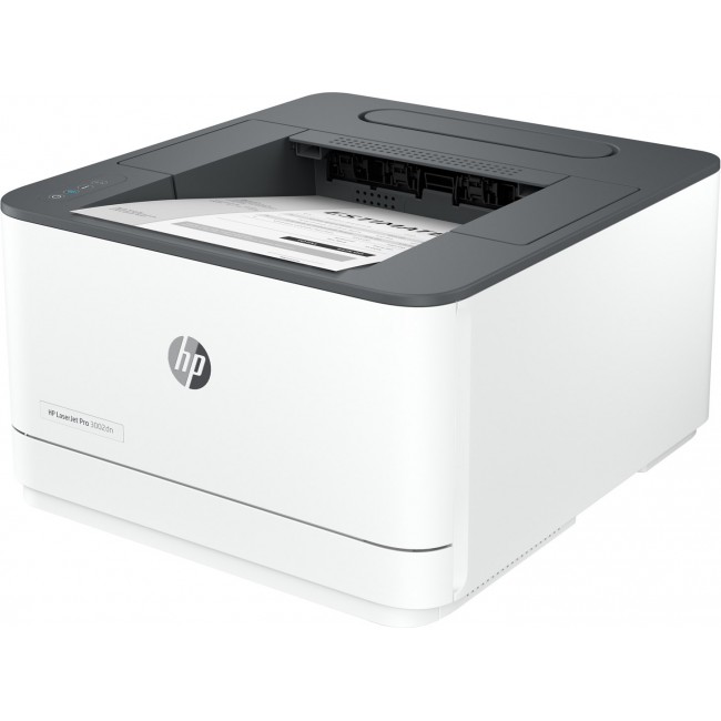 HP LaserJet Pro 3002dn Printer, Black and white, Printer for Small medium business, Print, Dualband Wi-Fi Strong Security Energy Efficient Fast first page out speeds Two-sided printing Roam