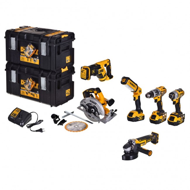 POWER TOOL COMBO KIT DEWALT DCK623P3-QW (DCF887+DCS367+DCG405+DCS570+DCD796+DCL050) POWER TOOL COMBO KIT DEWALT DCK623P3-QW (DCF887+DCS367+DCG405+DCS570+DCD796+DCL050)