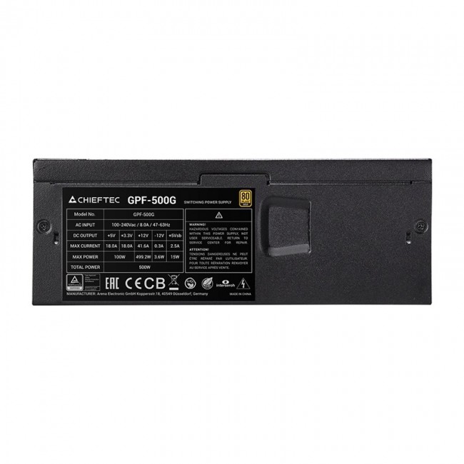 Chieftec Smart GPF-500G power supply unit 500 W 24-pin ATX TFX Black