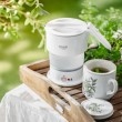 Silicone kettle ADLER AD 1377w White