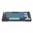 REDRAGON K724GBG-RGB-PRO Behemoth keyboard USB + RF Wireless + Bluetooth Grey, Blue