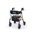 Four-Wheel Walker Marsylia REHAFUND RF-617/Zl, Gold