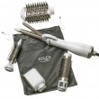 ADLER AD 2027 white hair dryer and curling iron