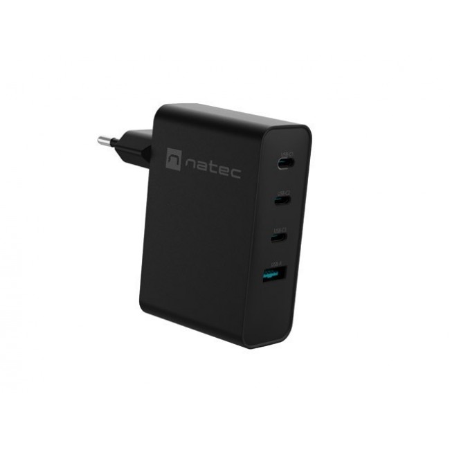 NATEC NUC-2234 mobile device charger Laptop, Smartphone Black AC Fast charging Indoor