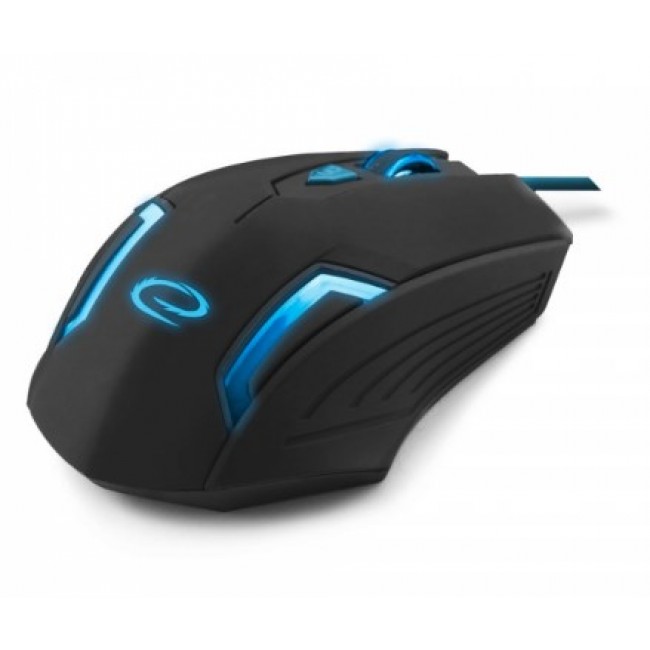 Esperanza EGM205B mouse Right-hand USB Type-A Optical 2400 DPI
