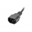 Lanberg PDU-10I-0200-IEC-BK power distribution unit (PDU) 10 AC outlet(s) 1U Black