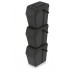 KEDEN WASTE BIN SORTIBOX 25L SET 3 - BLACK RECYCLING