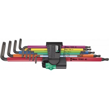 Wera 967/9 TX XL L-shaped hex key set Metric 9 pc(s)
