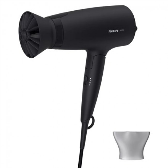 Philips | Hair Dryer | BHD308/10 3000 Series | 1600 W | Number of temperature settings | Black Philips | Hair Dryer | BHD308/10 3000 Series | 1600 W | Number of temperature settings | Black
