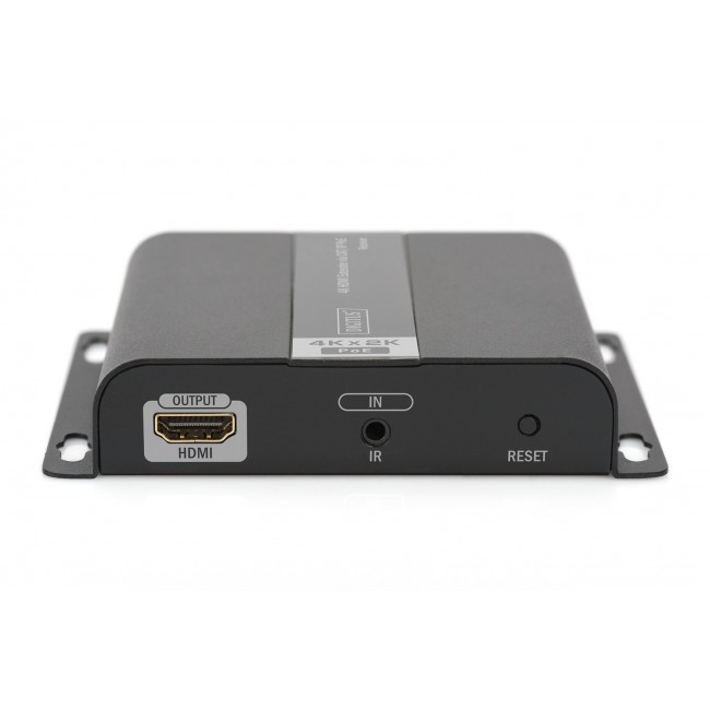 Digitus 4K HDMI Extender via CAT/IP (receiver unit), PoE Digitus 4K HDMI Extender via CAT/IP (receiver unit), PoE