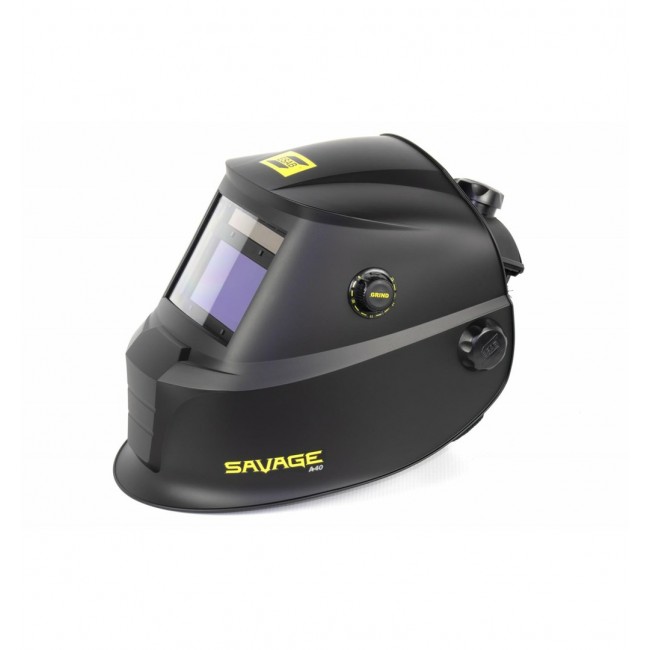 ESAB WELDING HELMET SAM. SAVAGE A40 9-13 (Black) ESAB WELDING HELMET SAM. SAVAGE A40 9-13 (Black)