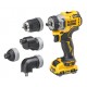 DeWALT DCD703L2T-QW drill 1500 RPM Keyless 900 g Black, Yellow DeWALT DCD703L2T-QW drill 1500 RPM Keyless 900 g Black, Yellow