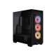 Corsair Midi Tower 3500X LXR LINK TG Black