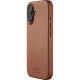 Mujjo Full Leather Case MagSafe Case for iPhone 17 Brown