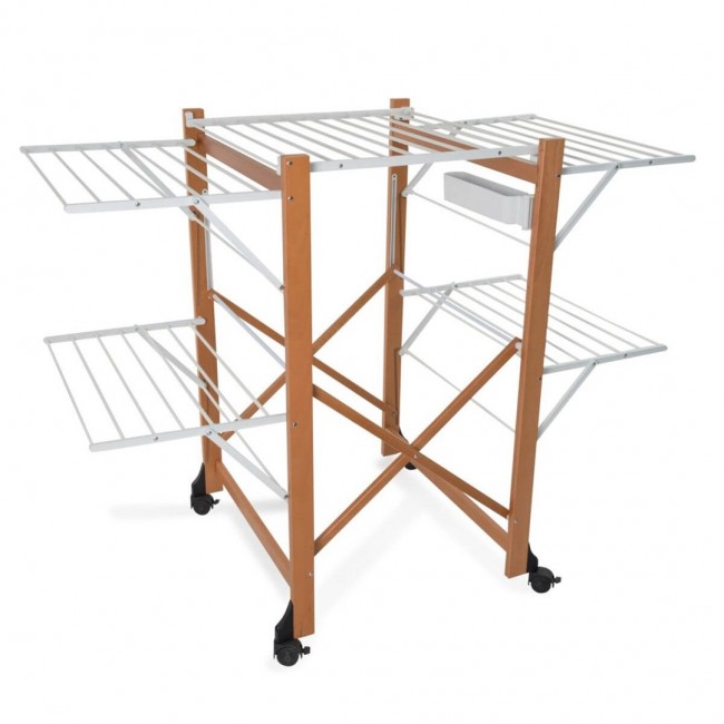ARREDAMENTI ALIANTE Drying rack - 132 x 105 cm, Brown