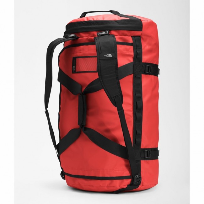 The North Face Base Camp Duffel L duffel bag 95 L Polyester Black, Red