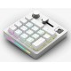 Keychron GMMK Numpad keyboard Home/Office USB + RF Wireless + Bluetooth White