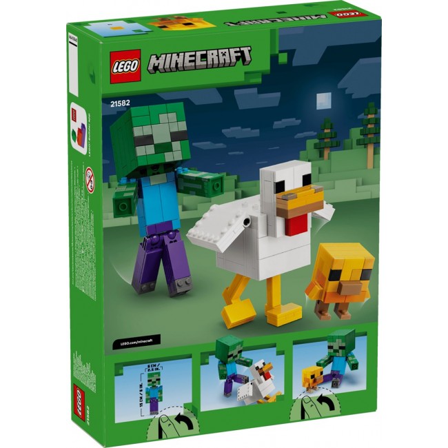 LEGO MINECRAFT 21582 Chicken Jockey LEGO MINECRAFT 21582 Chicken Jockey