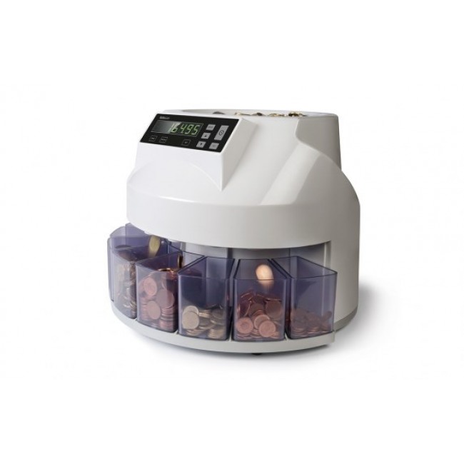 Safescan 1250 EUR Coin counting machine White