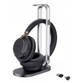 Yealink BH76 Plus with Charging Stand Teams Black USB-C/A Headset