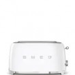 SMEG Toaster 2-slice 4-slot 50'Style White TSF02WHEU
