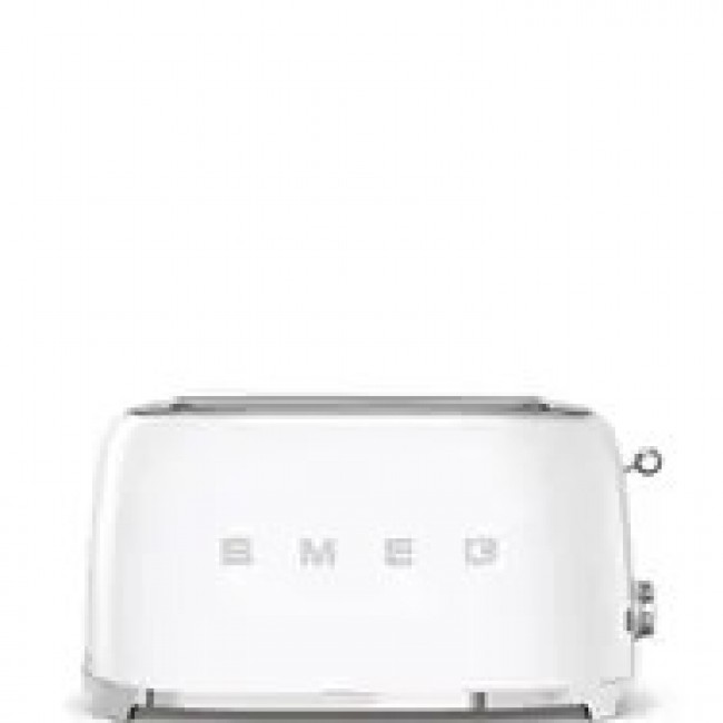 SMEG Toaster 2-slice 4-slot 50'Style White TSF02WHEU