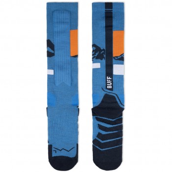 BUFF Merino HW Over The Socks HWO1 Royal Socks, Blue L