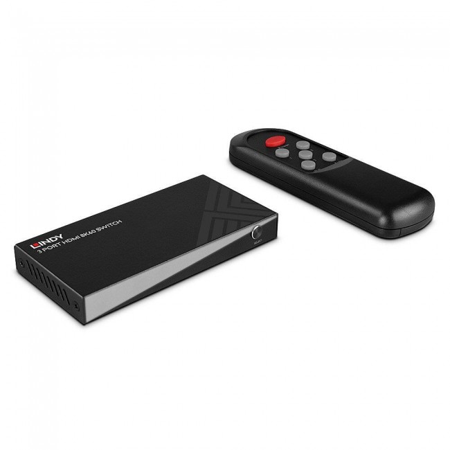 Lindy 3 Port HDMI 8K60 Switch Lindy 3 Port HDMI 8K60 Switch