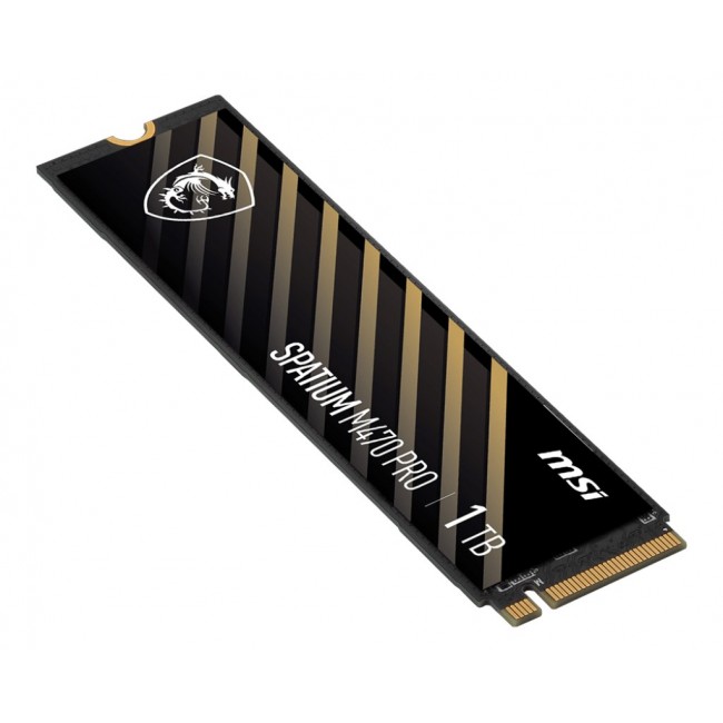 MSI SPATIUM M470 PRO PCIe 4.0 NVMe M.2 1TB internal solid state drive PCI Express 4.0 3D NAND