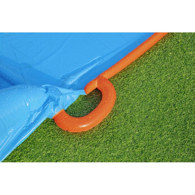 Bestway H2OGO! Triple Water Slide with Tsunami Splash Ramp 4.88 m