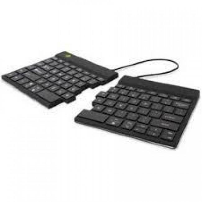 R-Go Tools Ergonomic keyboard R-Go Split Break with break software, ergonomic split keyboard, QWERTY (US), Bluetooth, black