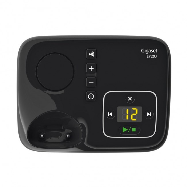 Gigaset E720A Analog/DECT telephone Caller ID Black Gigaset E720A Analog/DECT telephone Caller ID Black