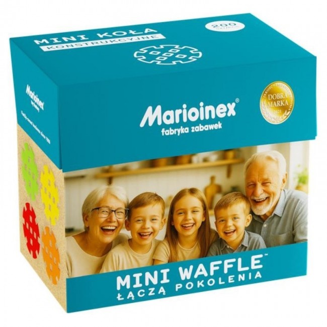 MARIOINEX Mini Waffle Building Blocks Senior Set, 200 pieces MARIOINEX Mini Waffle Building Blocks Senior Set, 200 pieces