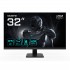 GIGABYTE GS32QA 32 QHD Gaming Monitor - 2560 x 1440, 180Hz, 1ms, 300 cd/m , FreeSync Premium, HDR Ready, HDMI 2.0, Displayport 1.4