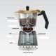 Aluminium moka pot MR-1657-3-BEIGE MAESTRO