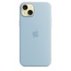 Apple iPhone 15 Plus Silicone Case with MagSafe - Light Blue