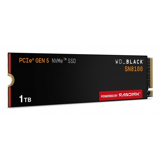 Western Digital Black SN8100 1 TB M.2 PCI Express 5.0 NVMe TLC 3D NAND