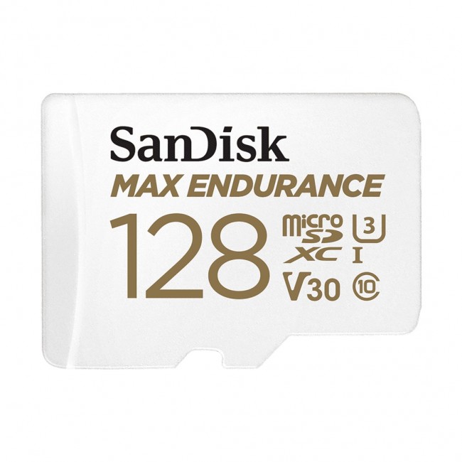 SanDisk Max Endurance 128 GB MicroSDXC UHS-I Class 10 SanDisk Max Endurance 128 GB MicroSDXC UHS-I Class 10