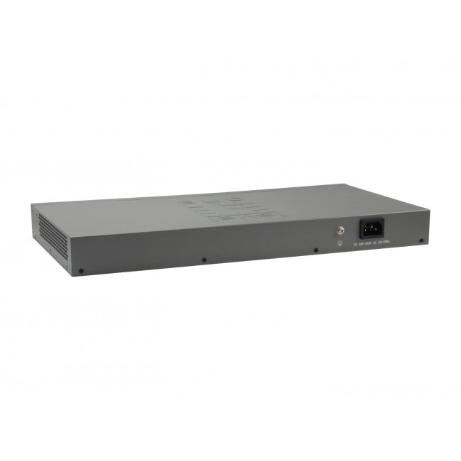 LevelOne 50-Port Fast Ethernet Switch, 2 x Gigabit SFP/RJ45 Combo