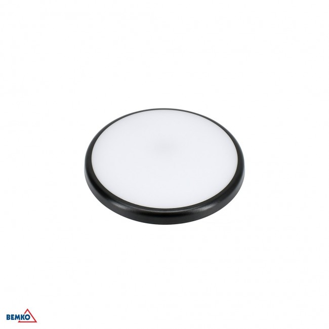 Plafoniera LED DIAna 16W 4000K 1600LM IP66 czarna CZ. MIKR. Z FUNKCJA p cienia