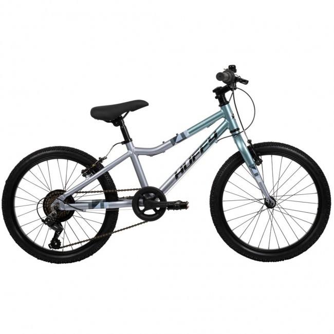 Huffy Literide Alu 20 bike, silver and turquoise (23005W)