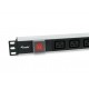 Equip 333319 power distribution unit (PDU) 6 AC outlet(s) 1U Black