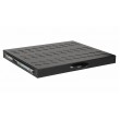 Equip Sliding Shelf 19', 1U, 600MM, Black