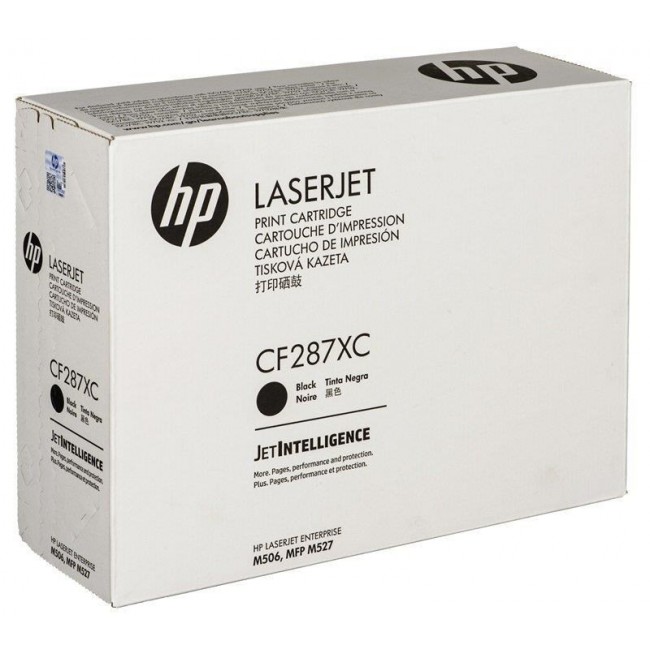HP 87X Contractual High Yield Black Original LaserJet Toner Cartridge 1 pc(s) HP 87X Contractual High Yield Black Original LaserJet Toner Cartridge 1 pc(s)