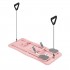 Domowy zestaw do pilates, wielofunkcyjny przyrząd do wicze fitness 9 w 1, kolor r owy