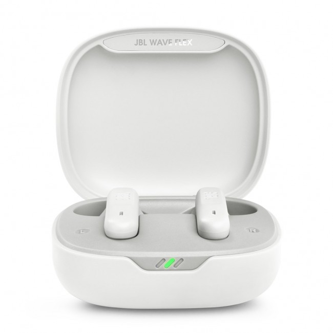 JBL InEar Wave Flex 2 white earphones