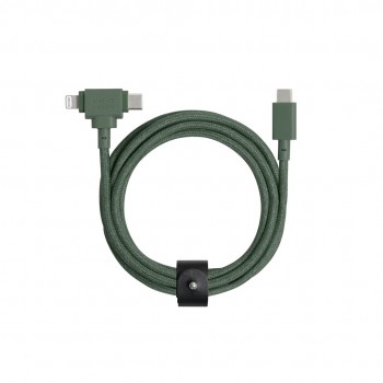 Native Union Belt Cable Duo (USB-C to USB-C/Lightning)