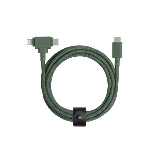 Native Union Belt Cable Duo (USB-C to USB-C/Lightning)