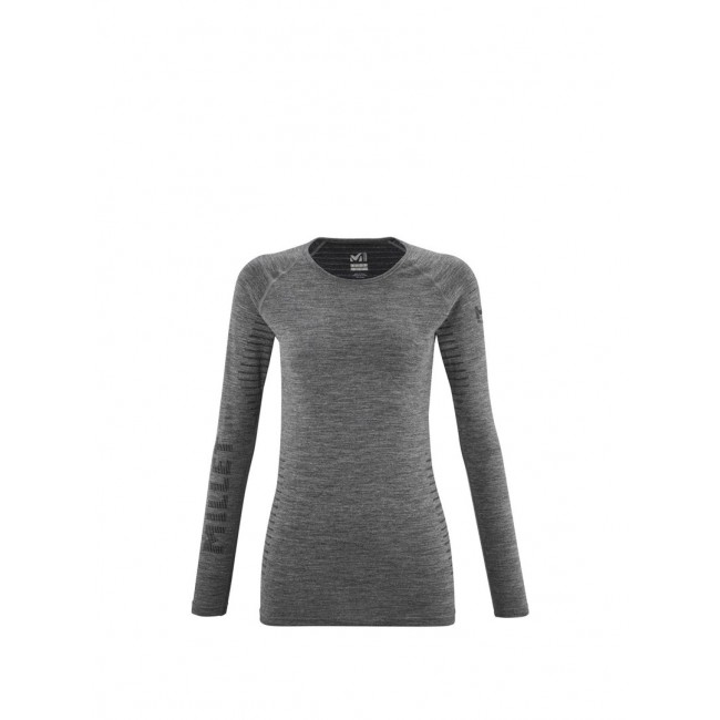 MILLET Drynamic Warm Ls Tee graphite - M