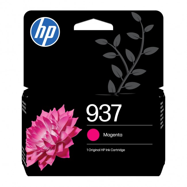 HP 937 Magenta Original Ink Cartridge HP 937 Magenta Original Ink Cartridge